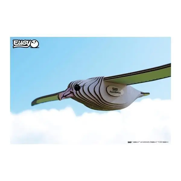 Bild: 9421036940190 | EUGY 3D Bastelset Royal Albatross | Kit (Bastelset) | 650097 | Deutsch