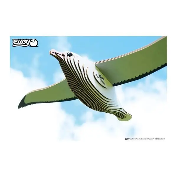 Bild: 9421036940190 | EUGY 3D Bastelset Royal Albatross | Kit (Bastelset) | 650097 | Deutsch