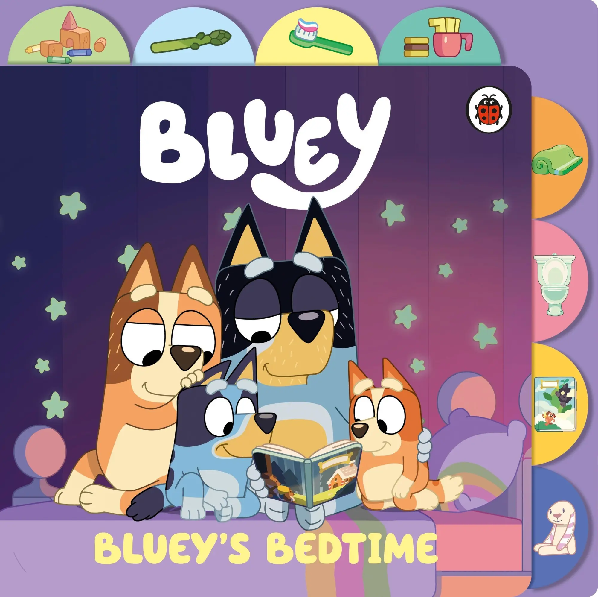 Cover: 9780241780190 | Bluey: Bedtime | Tabbed Board Book | Buch | Bluey | Englisch | 2026