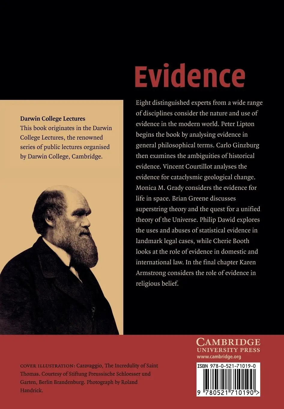 Rückseite: 9780521710190 | Evidence | John Swenson-Wright (u. a.) | Taschenbuch | Englisch | 2008