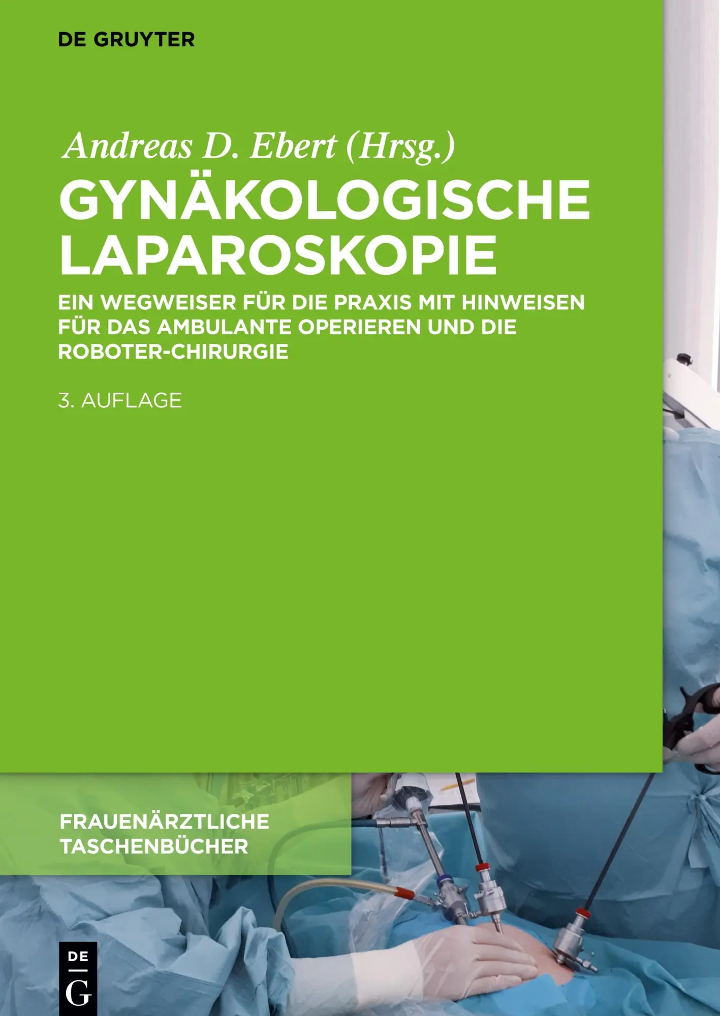 Cover: 9783110560190 | Gynäkologische Laparoskopie | Andreas D. Ebert | Buch | XII | Deutsch