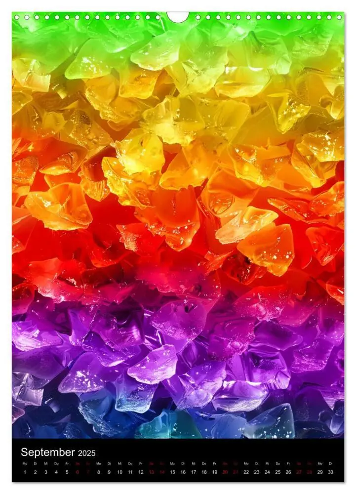 Bild: 9783435830190 | Tanz der Farben - Bunt durch das Jahr (Wandkalender 2025 DIN A3...