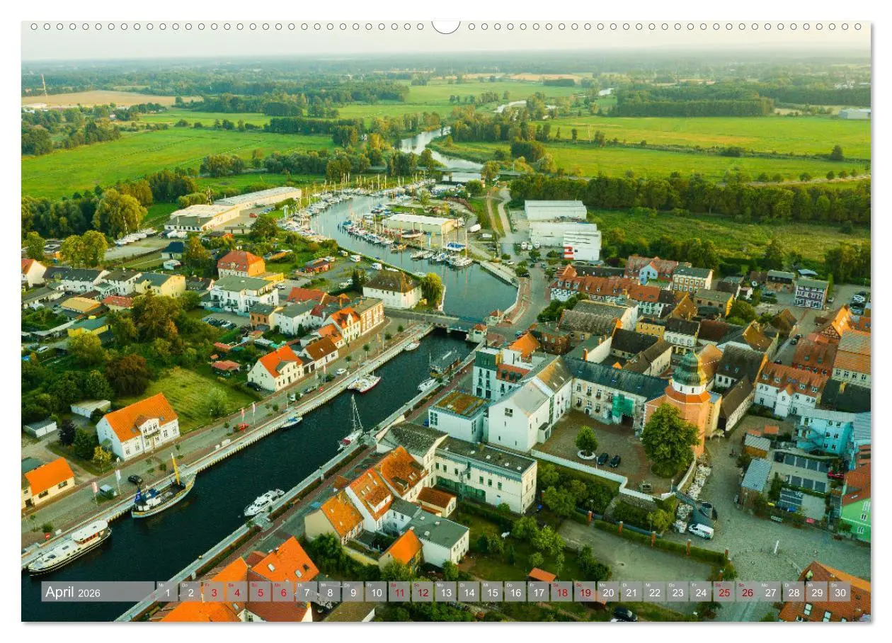 Bild: 9783457540190 | Ein Blick auf Ueckermünde (Wandkalender 2026 DIN A2 quer), CALVENDO...