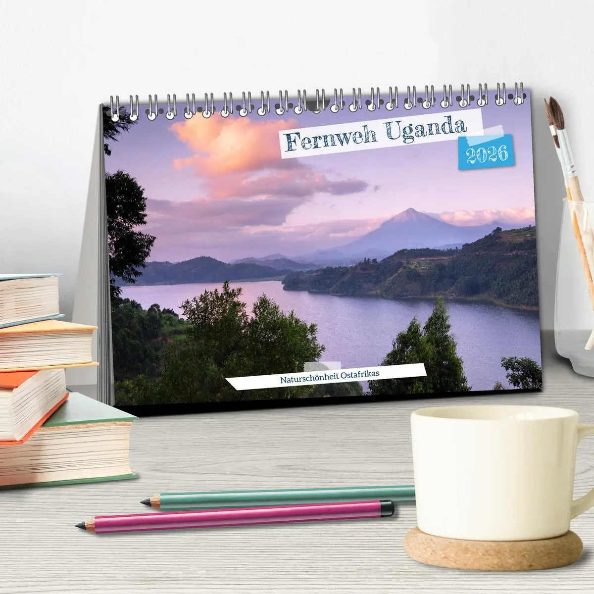 Bild: 9783457610190 | Fernweh Uganda - Naturschönheit Ostafrikas (Tischkalender 2026 DIN...