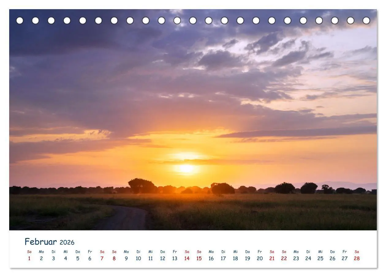 Bild: 9783457610190 | Fernweh Uganda - Naturschönheit Ostafrikas (Tischkalender 2026 DIN...