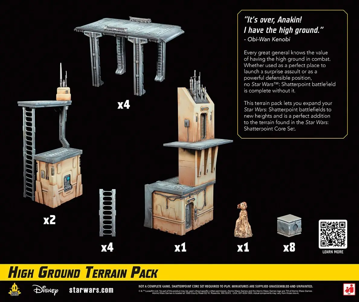 Bild: 841333120290 | Star Wars Shatterpoint: - High Ground Terrain Pack | Will Shick | 2023
