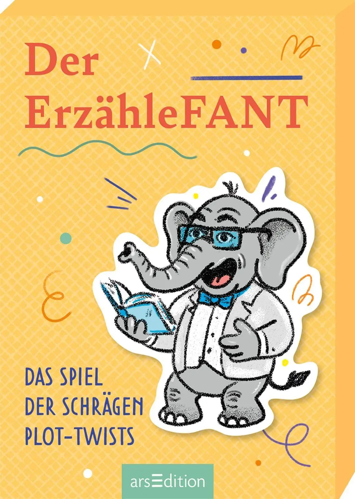 Cover: 4014489140290 | Der Erzählefant | Das Spiel der schrägen Plot-Twists | Schlitt | Box