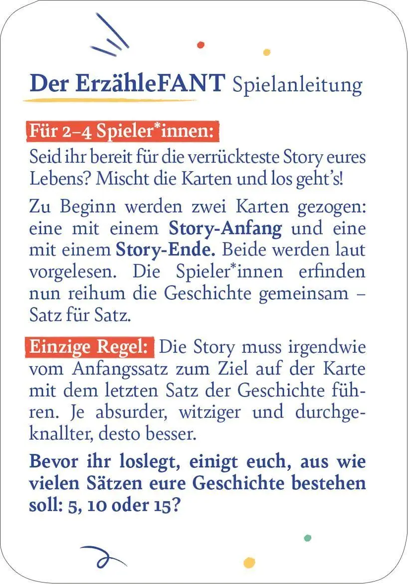 Bild: 4014489140290 | Der Erzählefant | Das Spiel der schrägen Plot-Twists | Schlitt | Box