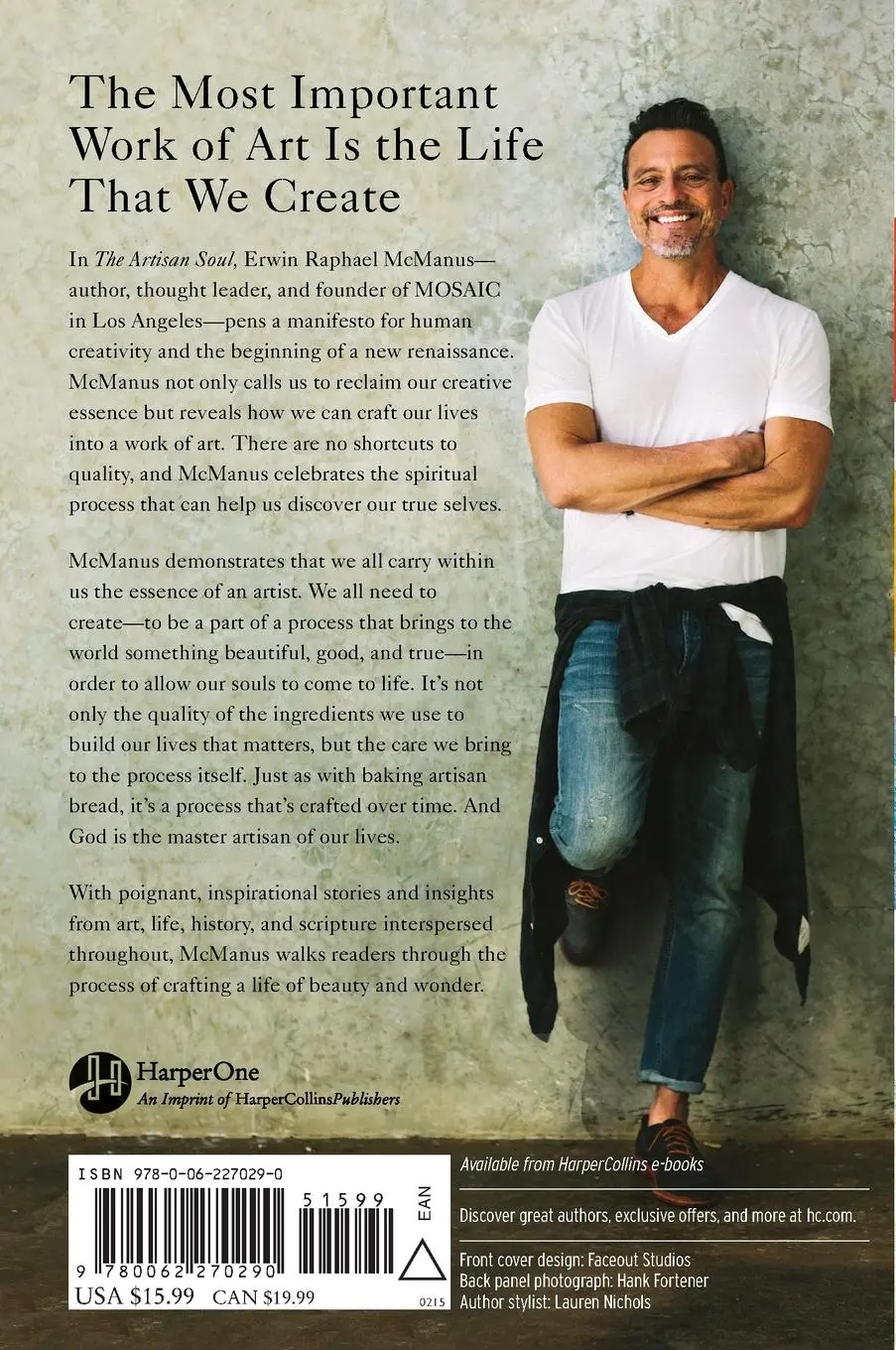 Rückseite: 9780062270290 | The Artisan Soul | Erwin Raphael McManus | Taschenbuch | Englisch