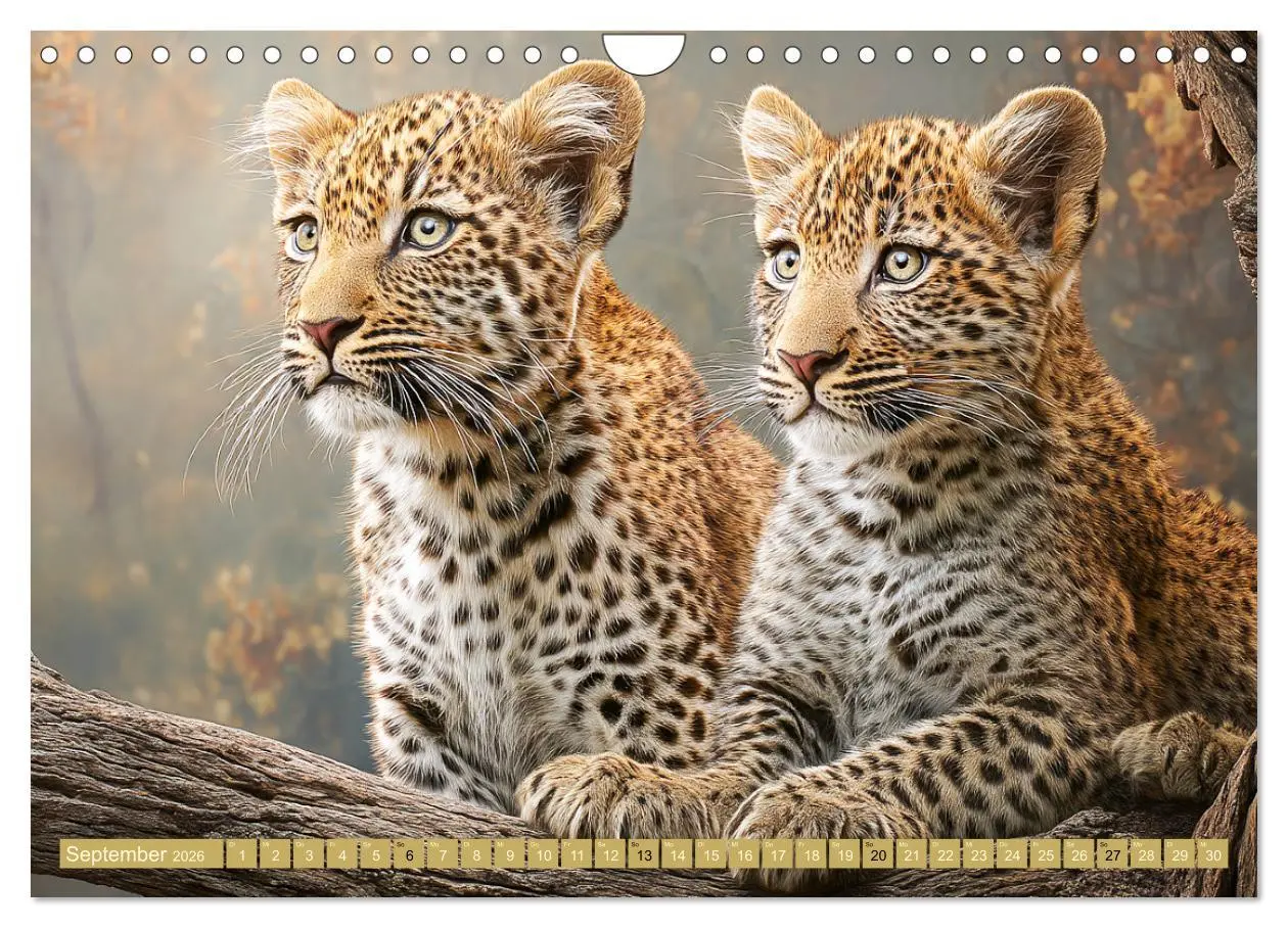Bild: 9783457530290 | Leoparden. Meister der Jagd im seidigen Fleckenfell (Wandkalender...