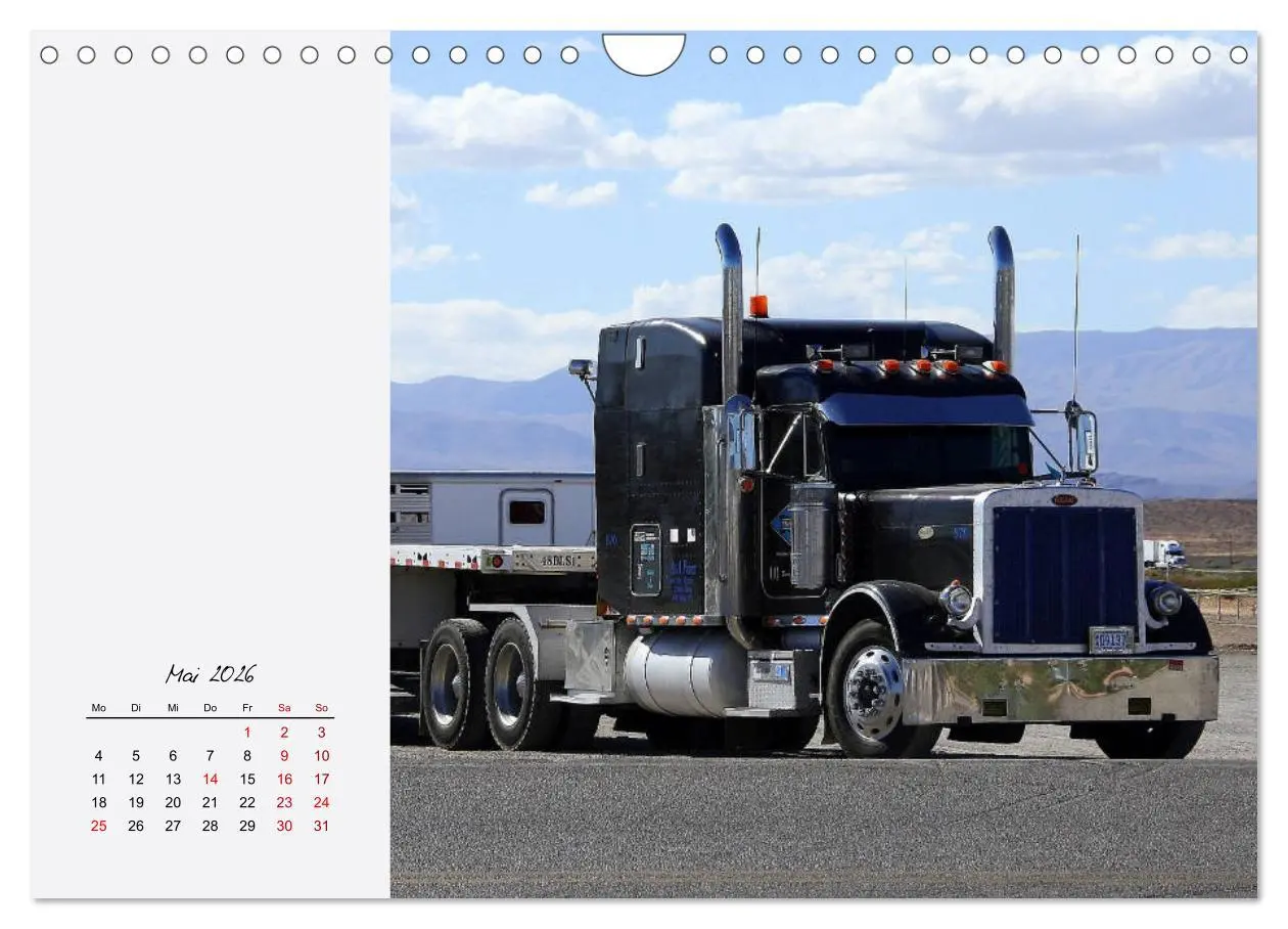 Bild: 9783457840290 | Langhauber. Coole Trucks in den USA (Wandkalender 2026 DIN A4...