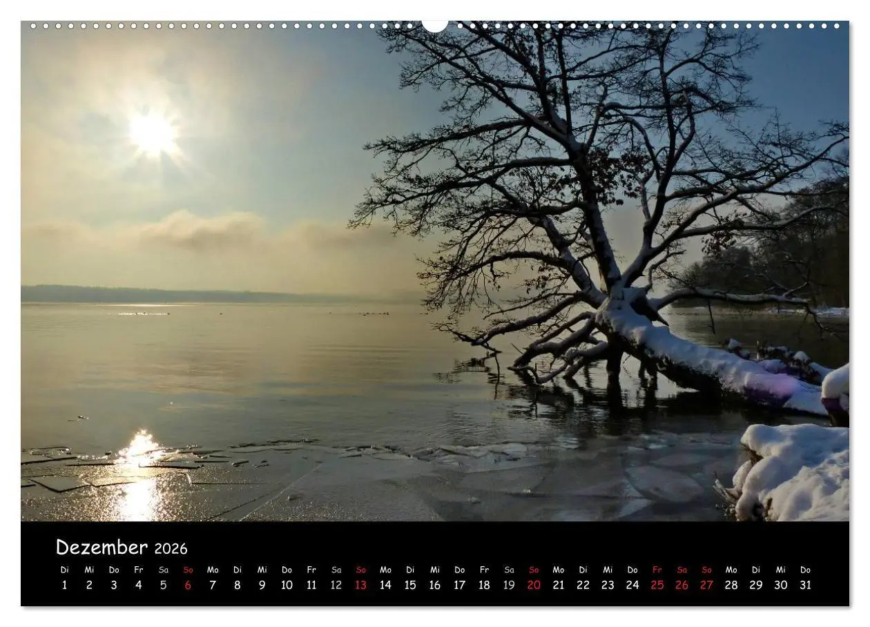 Bild: 9783516170290 | Starnberger See - Silent Moments (Wandkalender 2026 DIN A2 quer),...