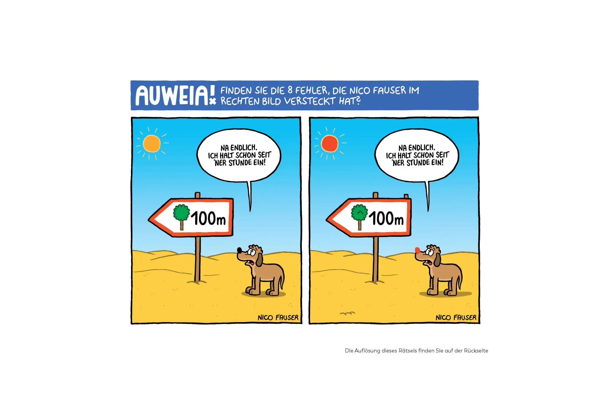 Bild: 9783809450290 | Finde den Fehler - Band Nr.2 - Bildersuchrätsel mit Cartoons | Fauser