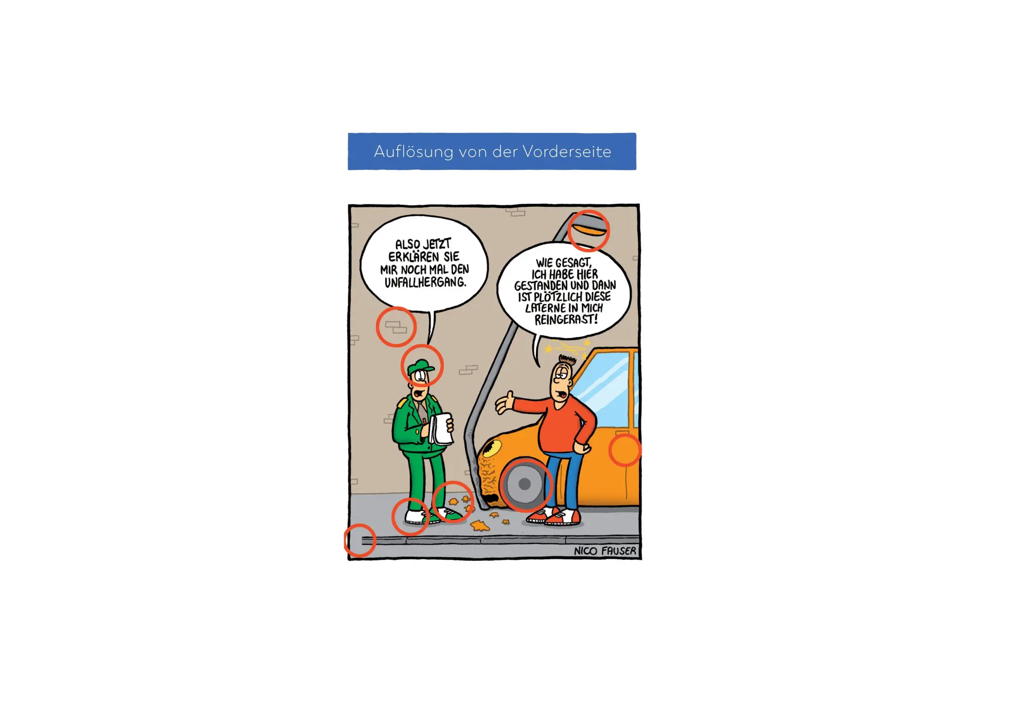 Bild: 9783809450290 | Finde den Fehler - Band Nr.2 - Bildersuchrätsel mit Cartoons | Fauser