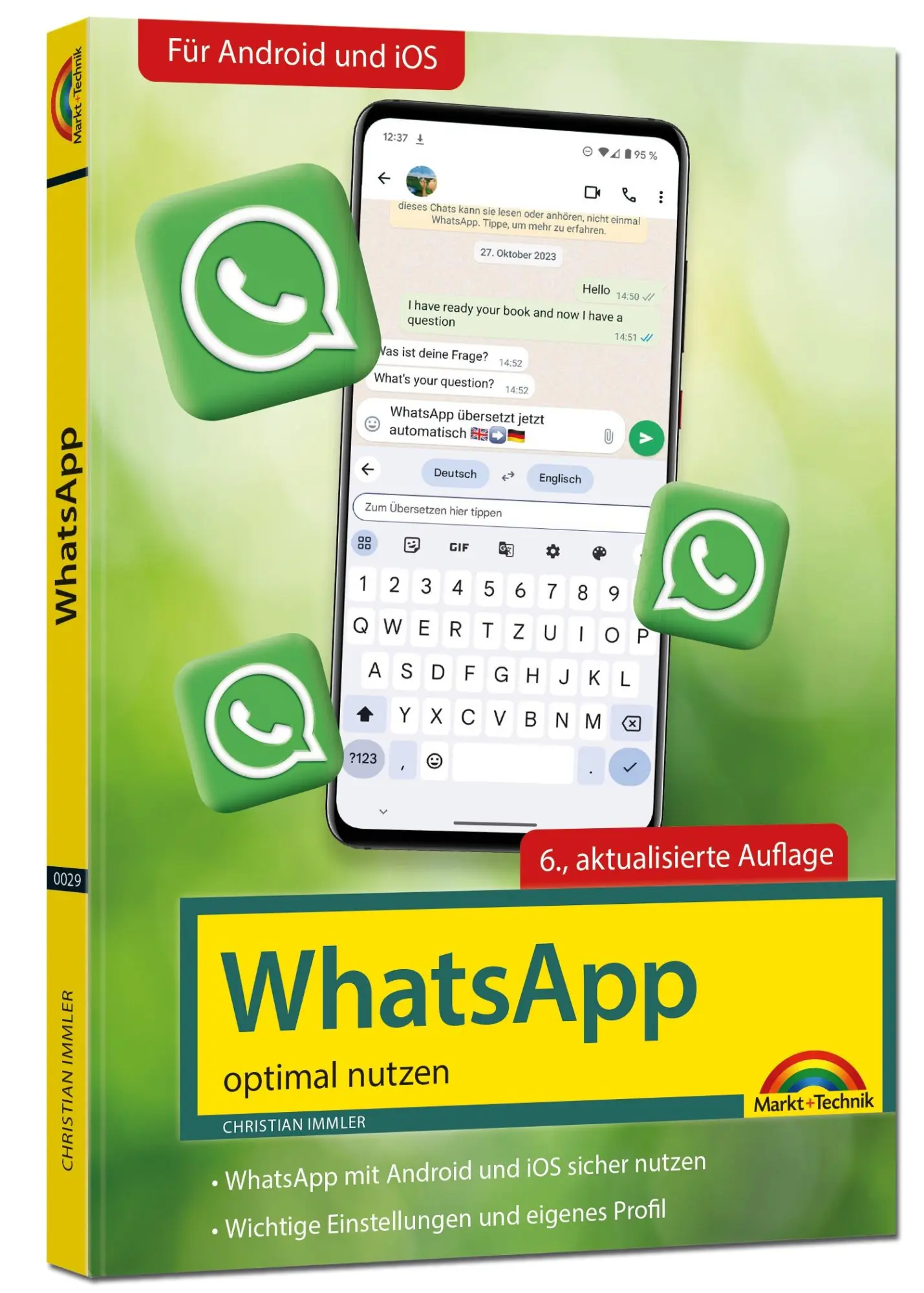 Cover: 9783988100290 | WhatsApp - optimal nutzen - neueste Version mit allen Funktionen...