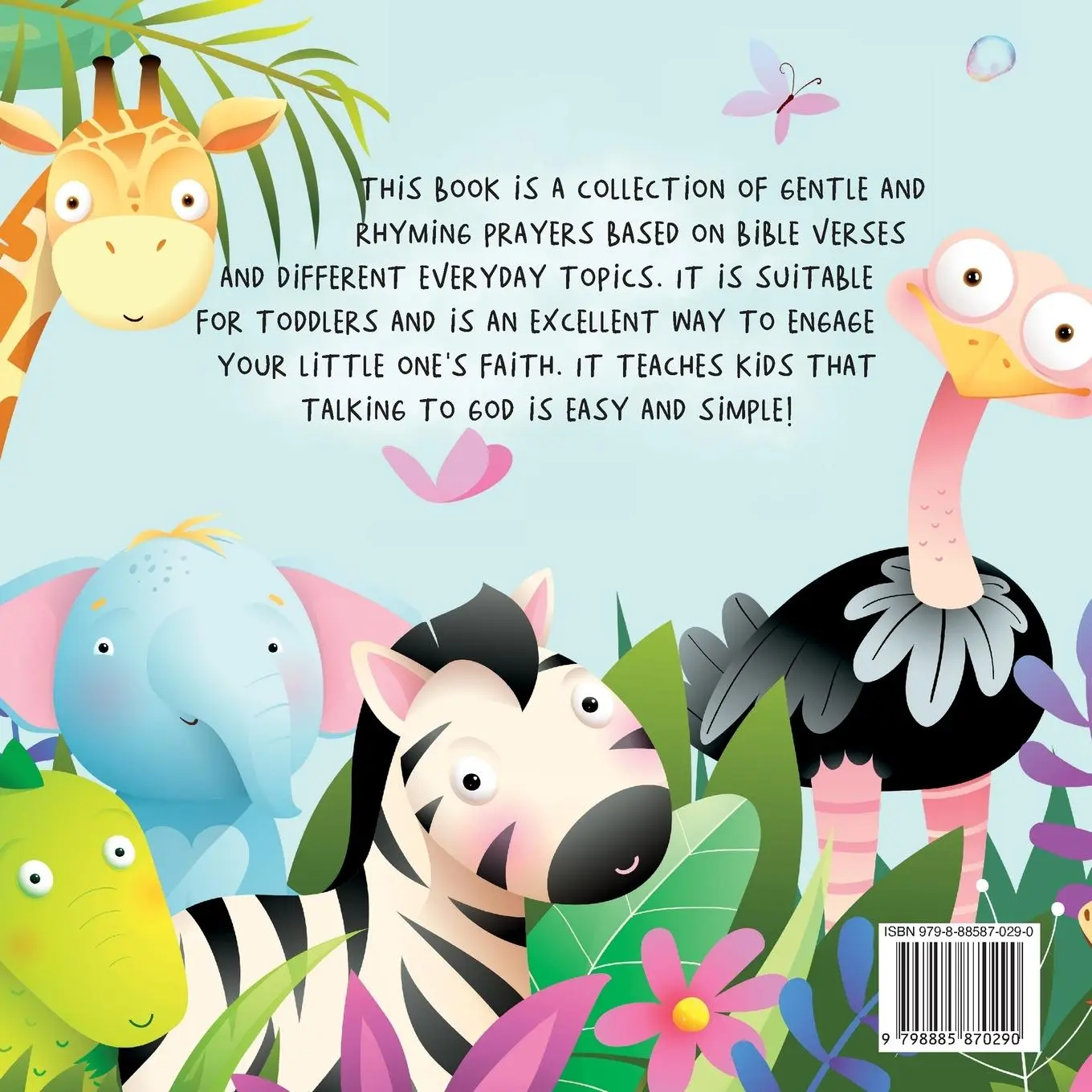 Rückseite: 9798885870290 | Pray With Me - A Book of Prayers For Small Children With Bible Verses