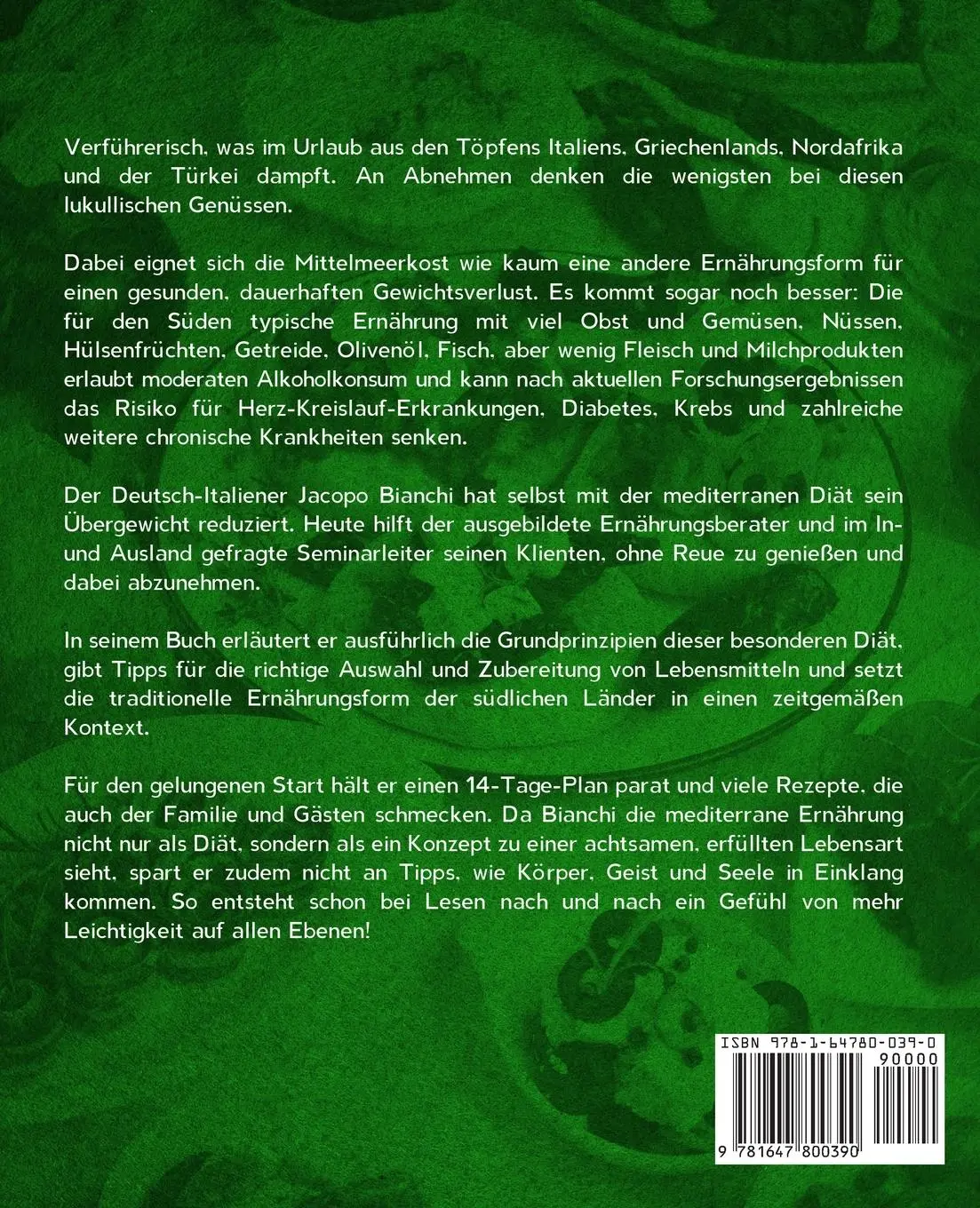 Rückseite: 9781647800390 | Die mediterrane Küche | Jacopo Bianchi | Taschenbuch | 2019 | Iberias