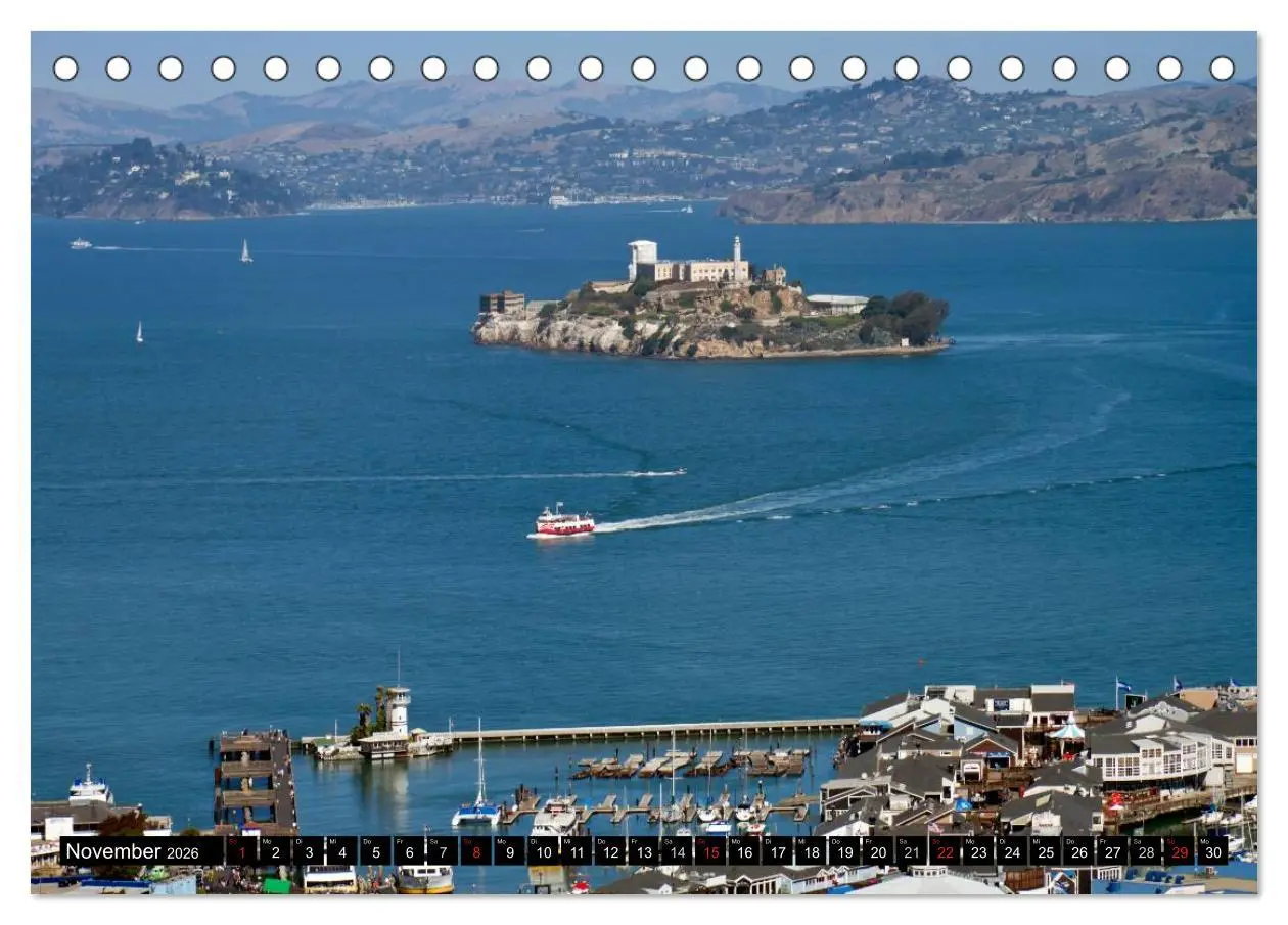 Bild: 9783516230390 | San Francisco - Traumstadt in Kalifornien (Tischkalender 2026 DIN...