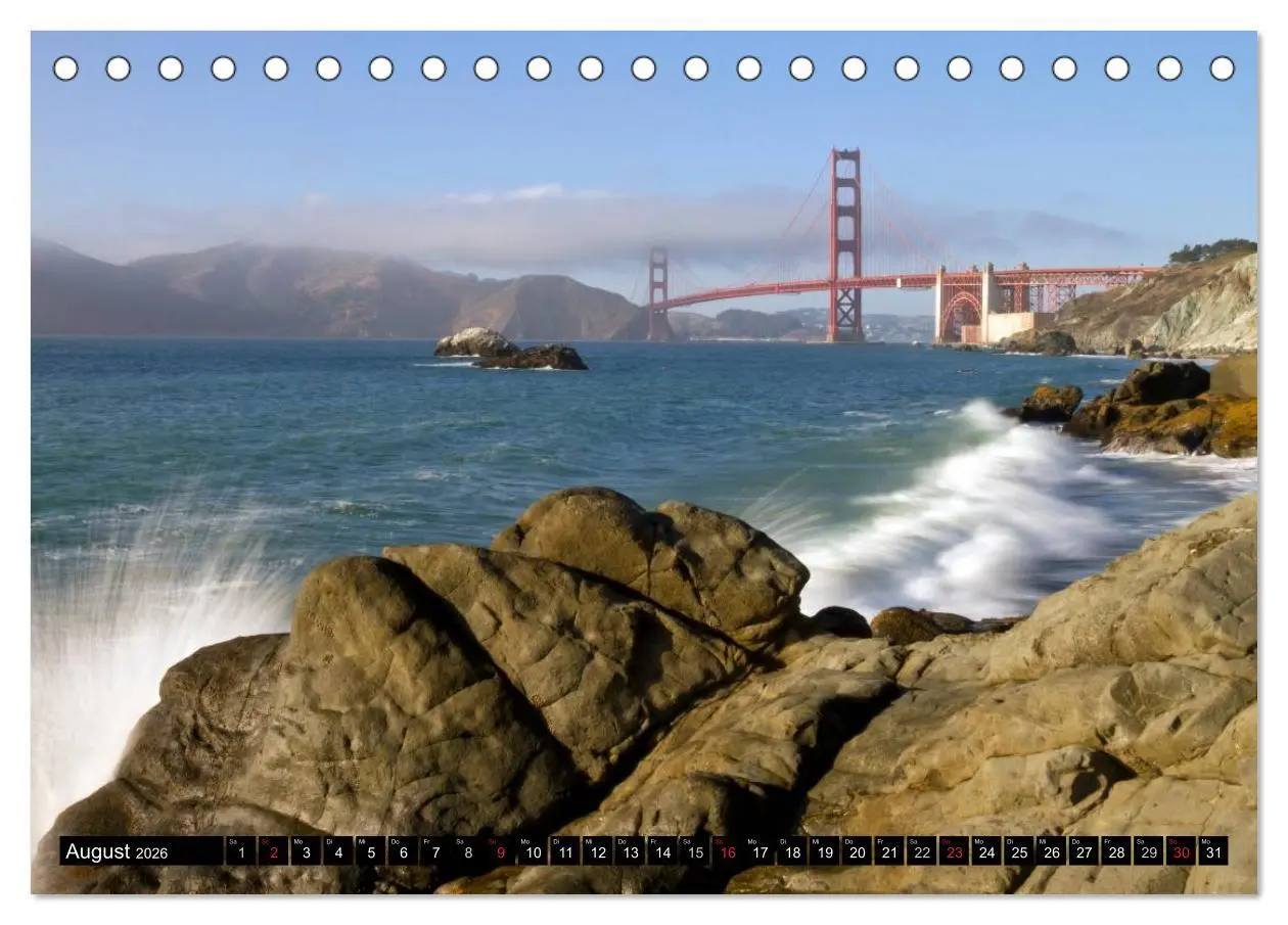 Bild: 9783516230390 | San Francisco - Traumstadt in Kalifornien (Tischkalender 2026 DIN...