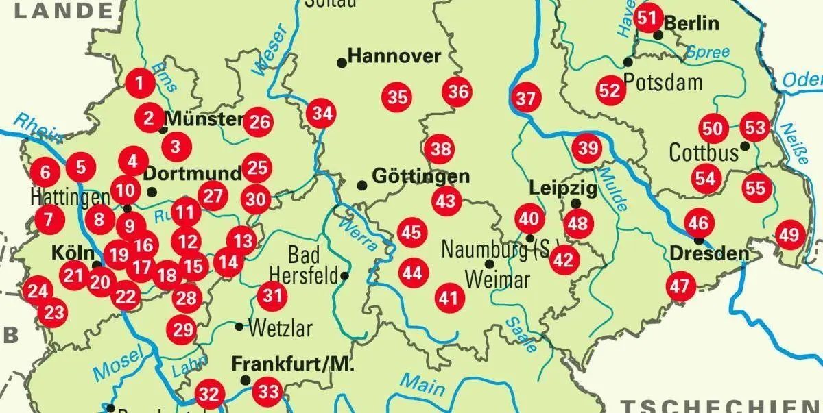 Bild: 9783969900390 | Die 55 schönsten E-Bike-Touren in Deutschlands Mitte | Kockskämper