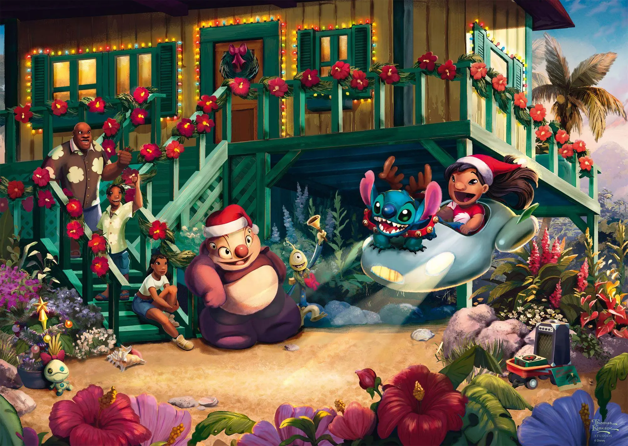 Bild: 4001504580490 | Disney, Lilo and Stitch Aloha Christmas | Spiel | 58049 | Deutsch