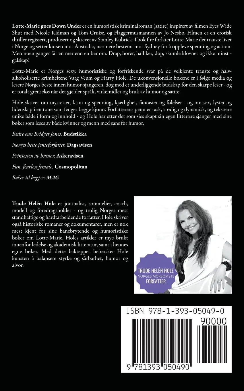 Rückseite: 9781393050490 | Lotte-Marie goes Down Under | Trude Helén Hole | Taschenbuch | 2020