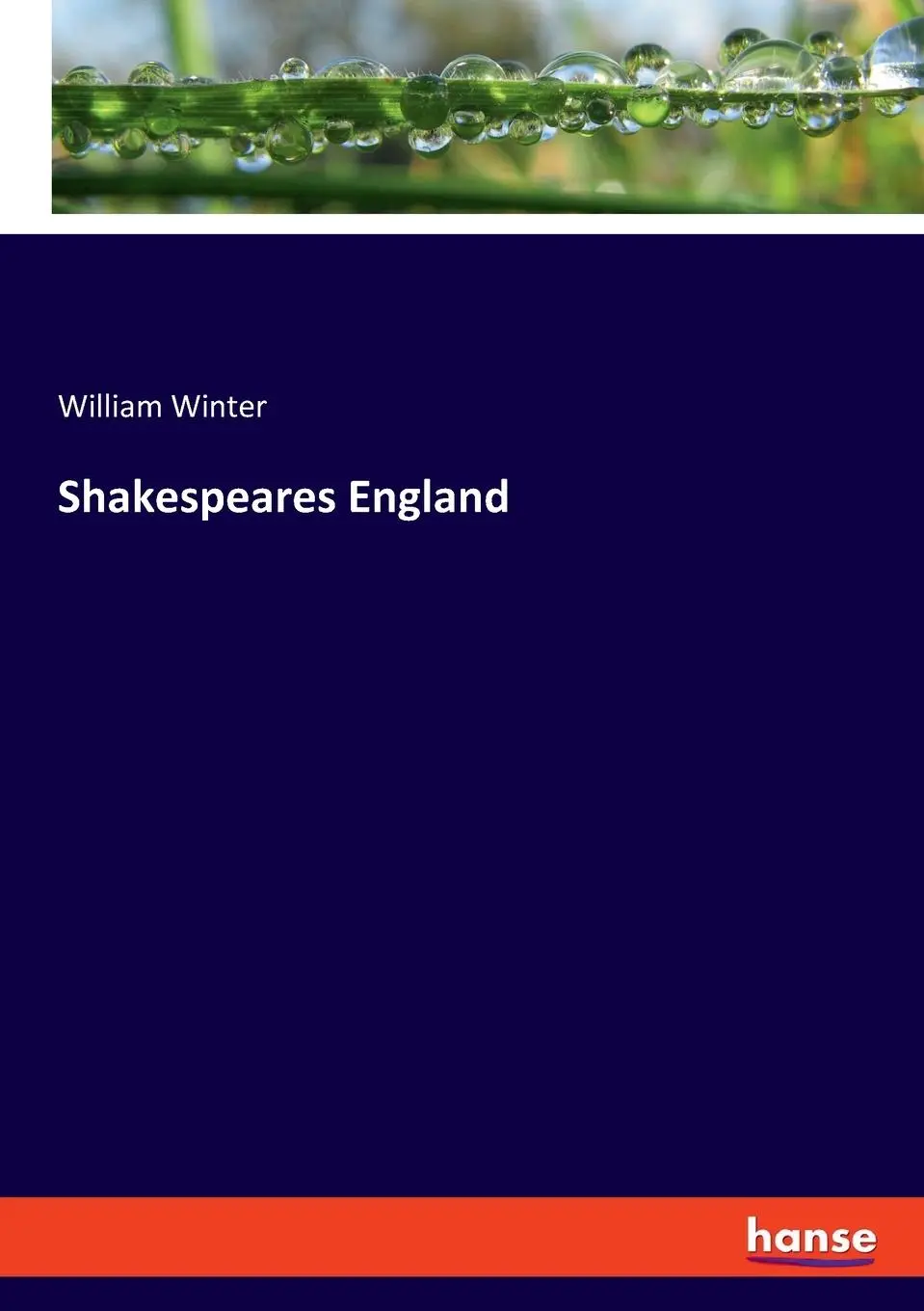 Cover: 9783348090490 | Shakespeares England | William Winter | Taschenbuch | Englisch | 2023