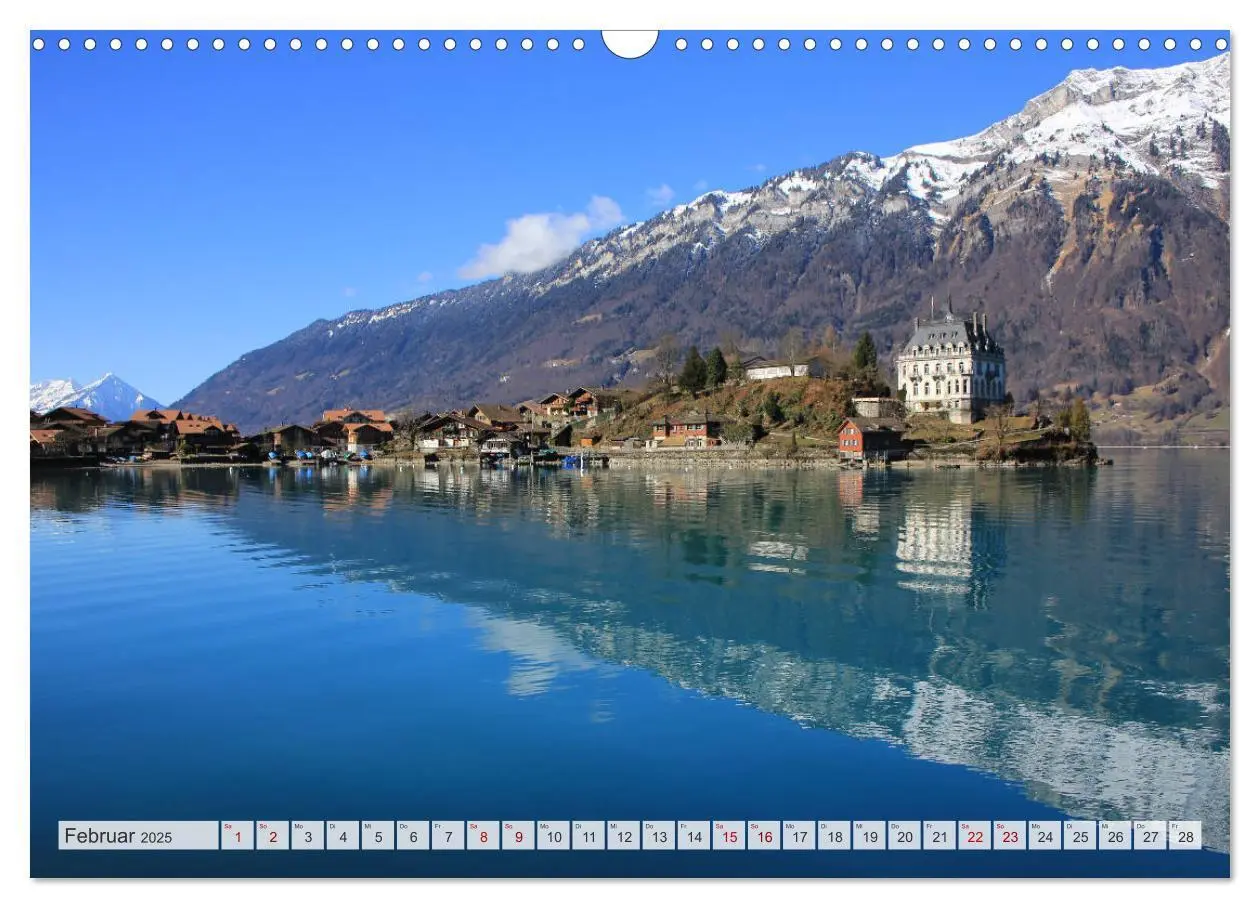 Bild: 9783435350490 | Bergblicke der Schweiz (Wandkalender 2025 DIN A3 quer), CALVENDO...