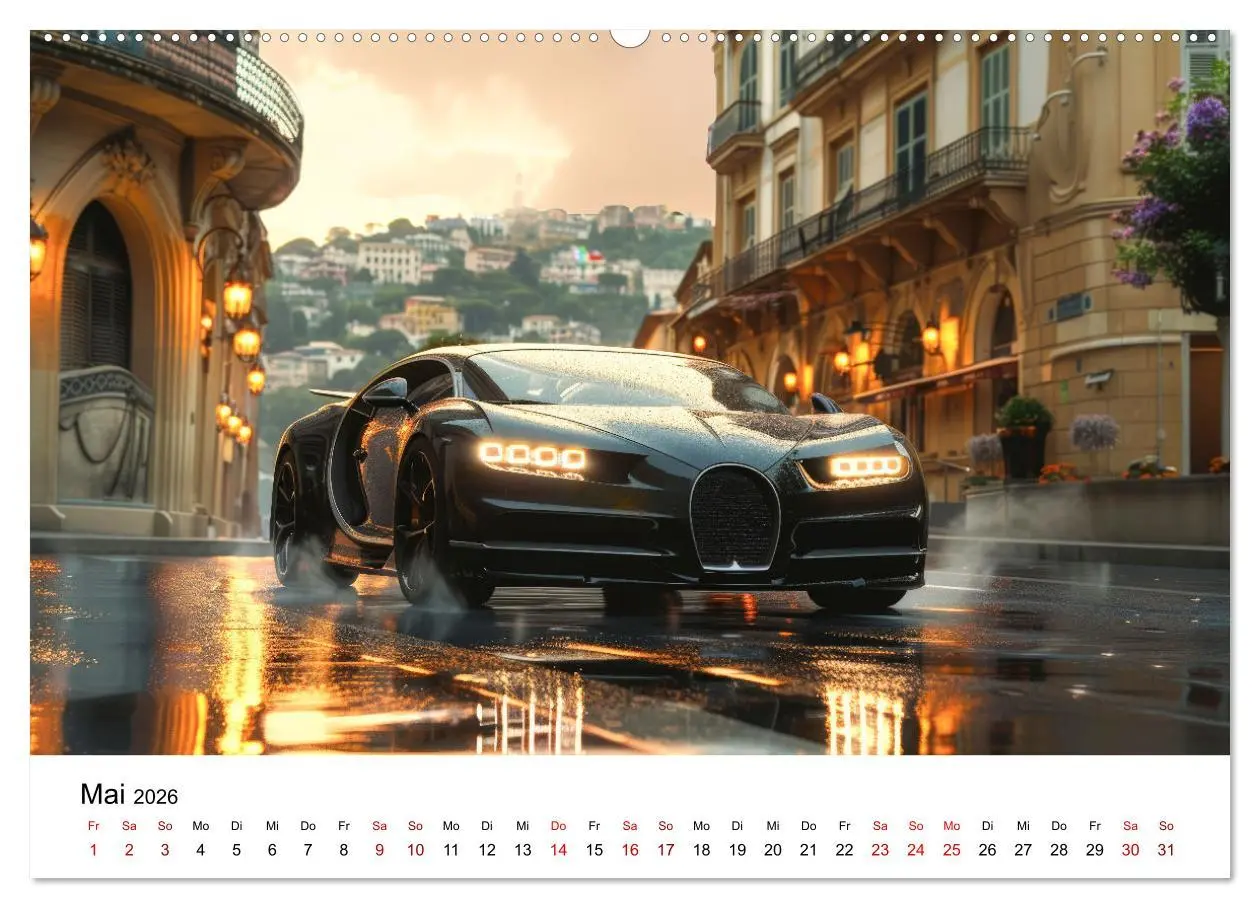 Bild: 9783457440490 | Schnelle Sportwagen (hochwertiger Premium Wandkalender 2026 DIN A2...