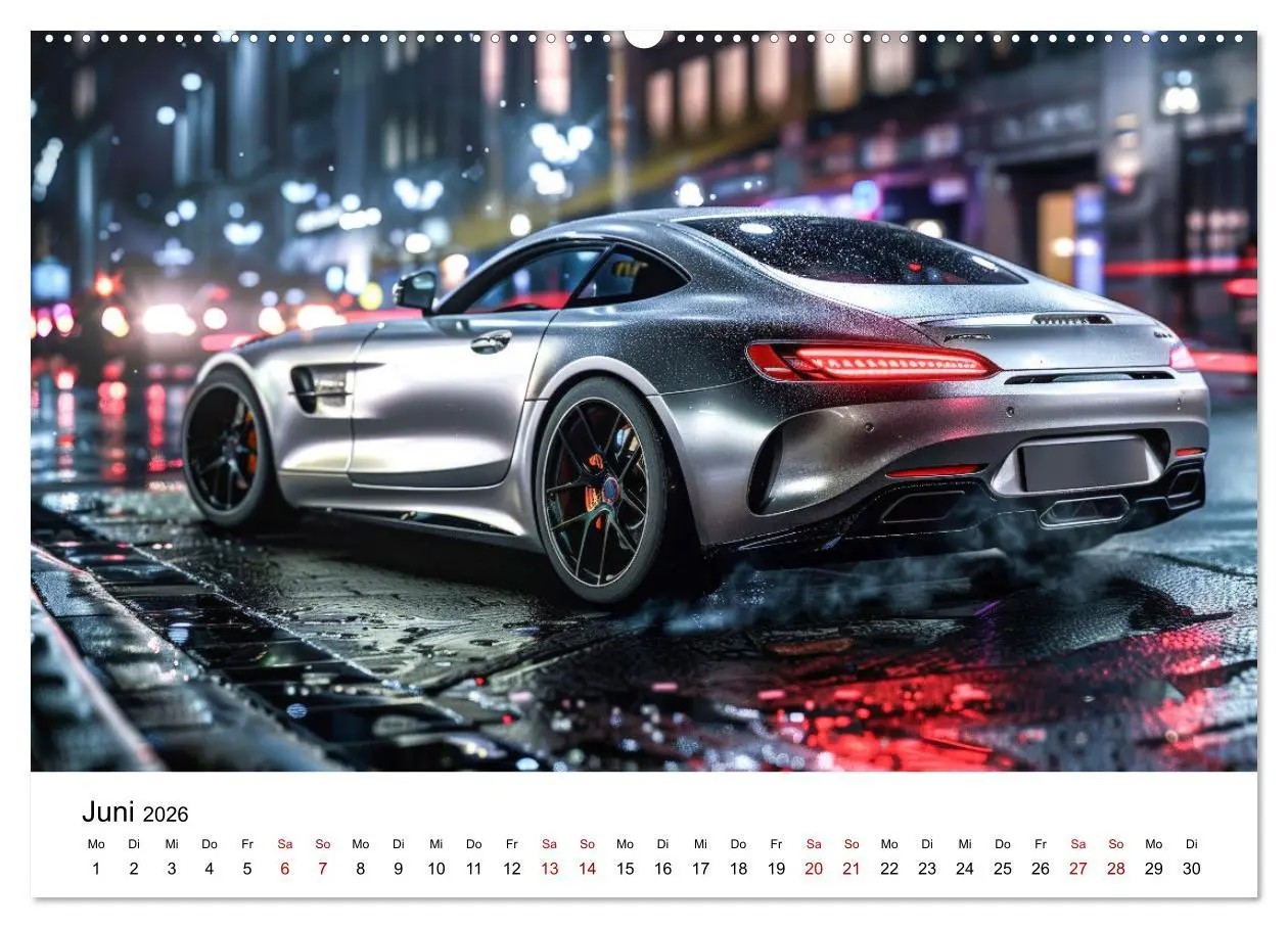 Bild: 9783457440490 | Schnelle Sportwagen (hochwertiger Premium Wandkalender 2026 DIN A2...
