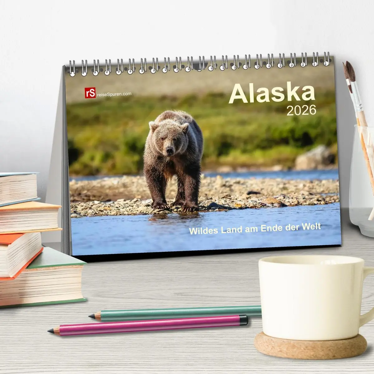 Bild: 9783516080490 | Alaska 2026 Wildes Land am Ende der Welt (Tischkalender 2026 DIN A5...