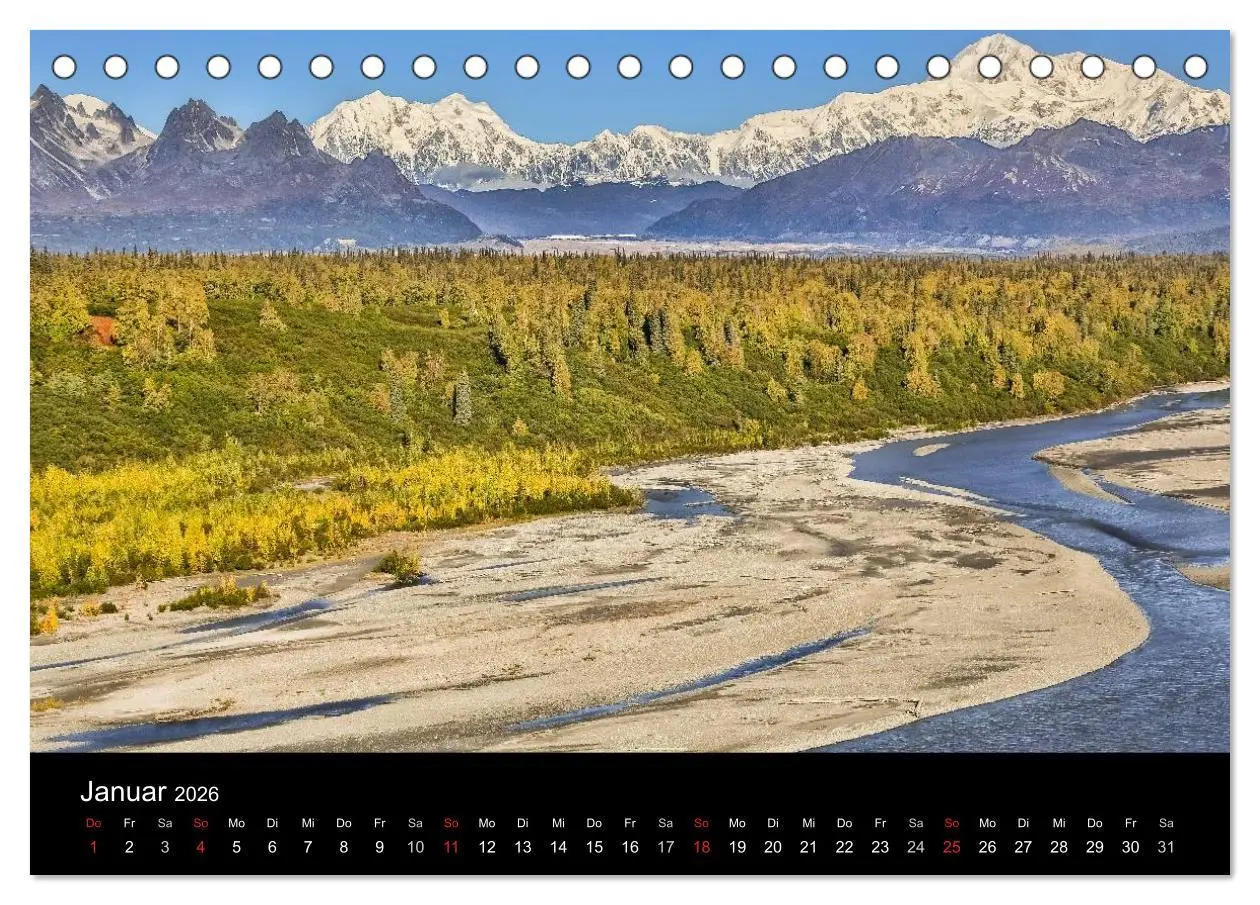 Bild: 9783516080490 | Alaska 2026 Wildes Land am Ende der Welt (Tischkalender 2026 DIN A5...