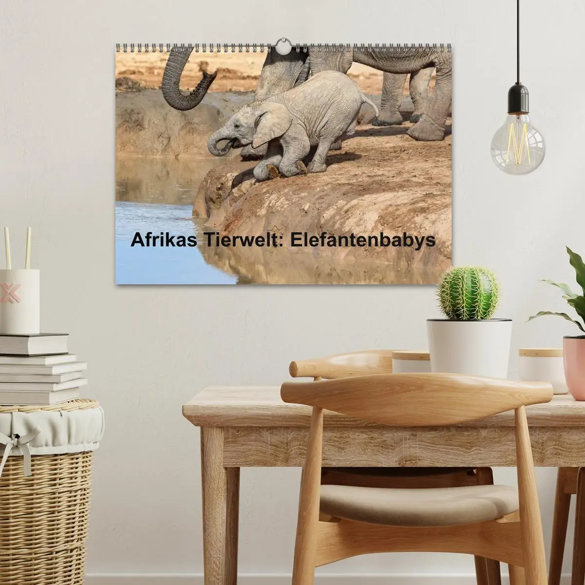 Bild: 9783516220490 | Afrikas Tierwelt: Elefantenbabys (Wandkalender 2026 DIN A3 quer),...