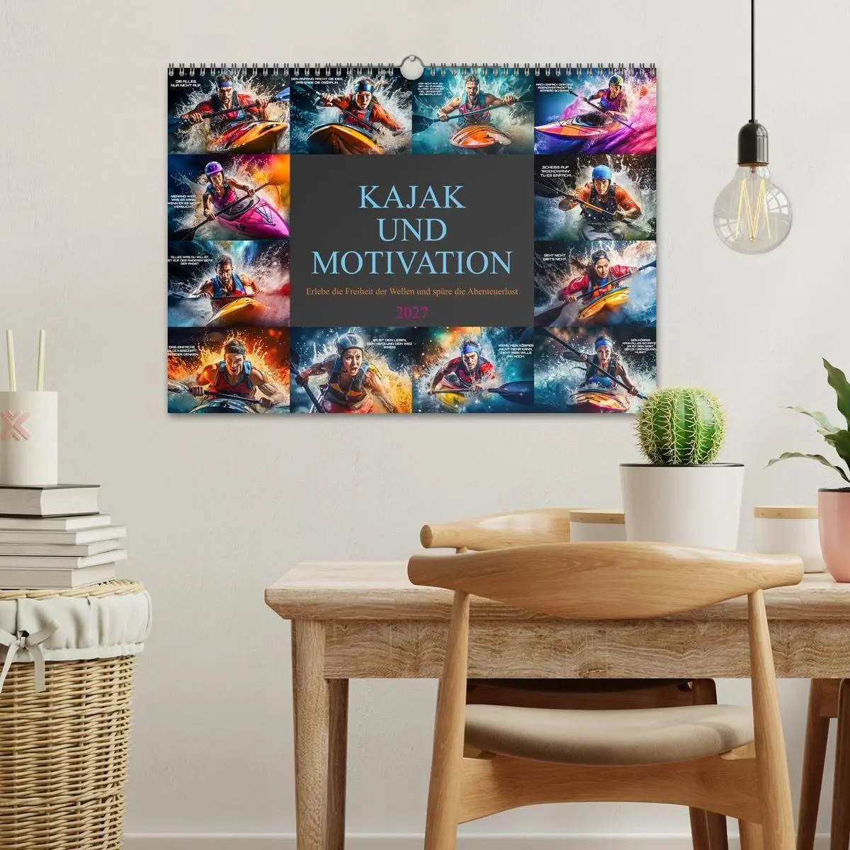 Bild: 9783569240490 | Kajak und Motivation (Wandkalender 2027 DIN A3 quer), CALVENDO...