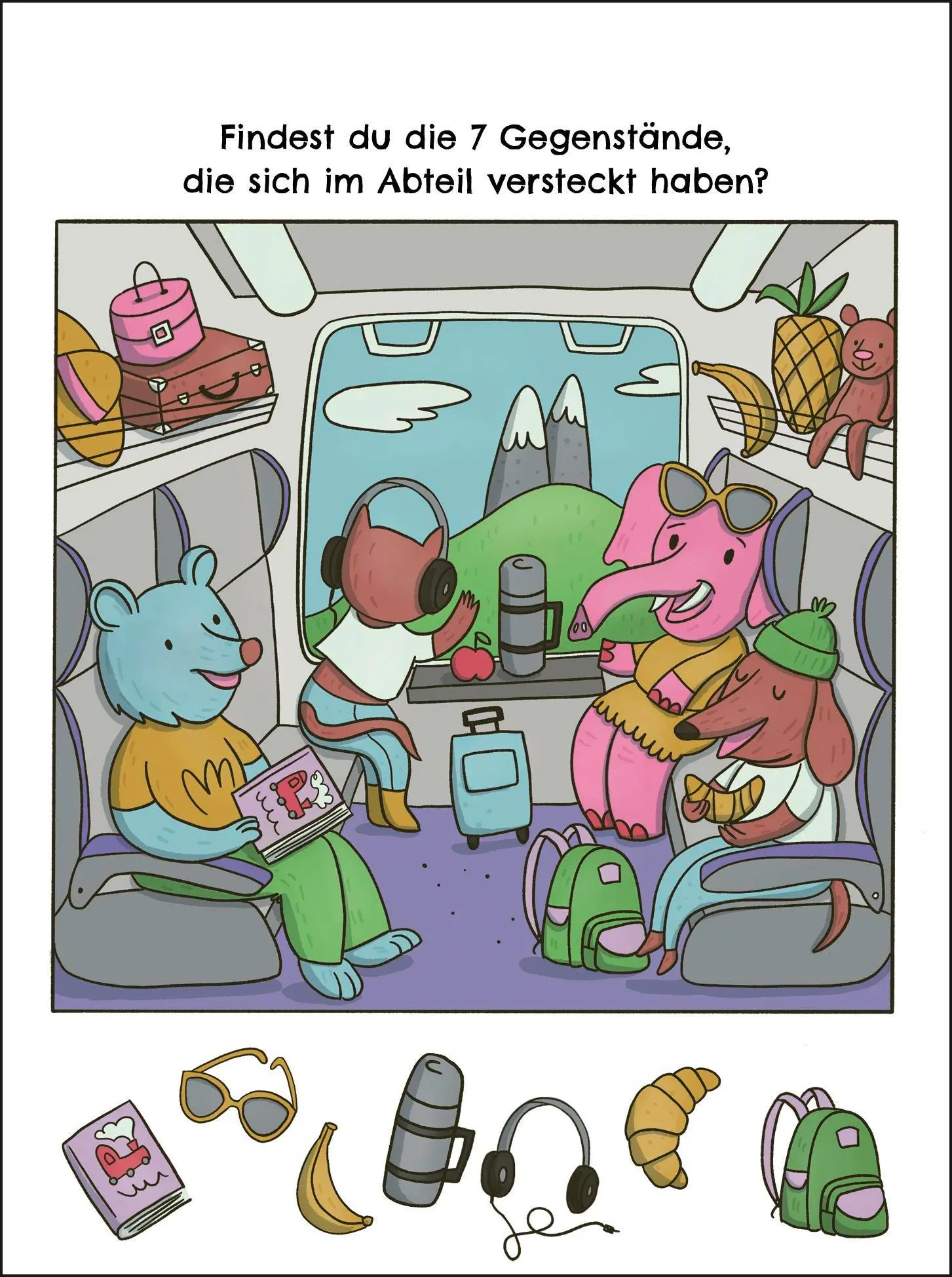 Bild: 9783629010490 | In 40 Rätseln sind wir da! - Zugfahrt | Pattloch Verlag | Taschenbuch