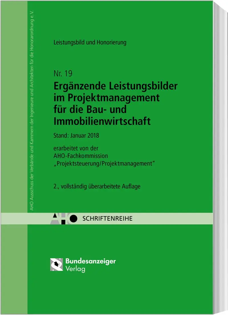 Cover: 9783846200490 | Ergänzende Leistungsbilder im Projektmanagement für die Bau- und...