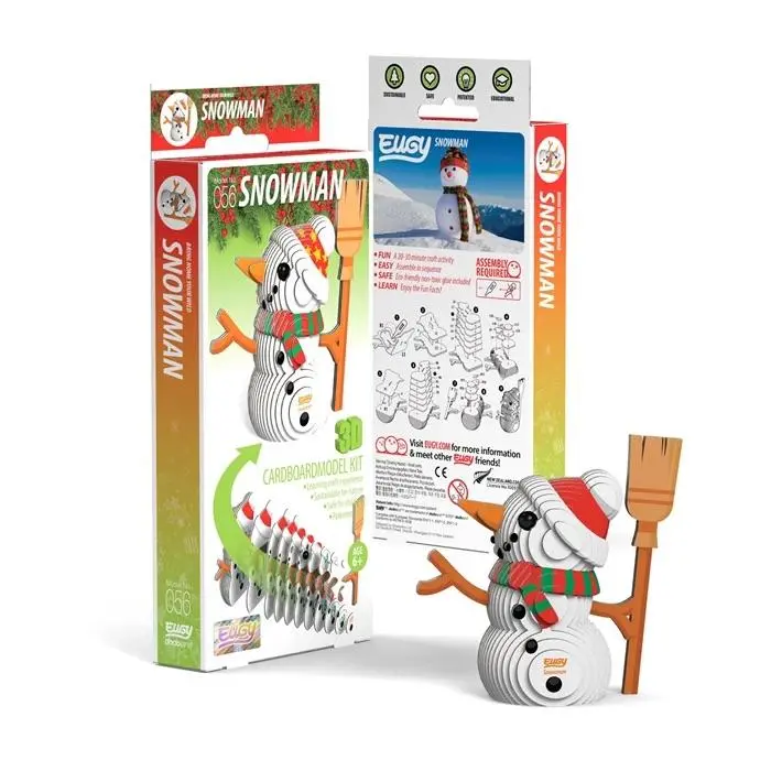Cover: 9421035150590 | EUGY - 3D Bastelset Schneemann | Eugy | Spiel | 650056 | Deutsch