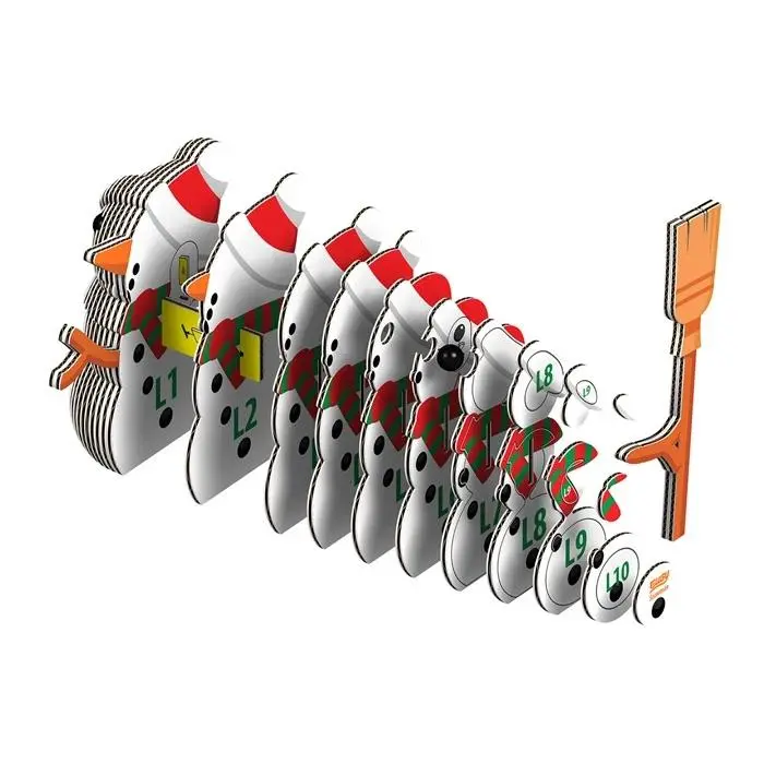 Bild: 9421035150590 | EUGY - 3D Bastelset Schneemann | Eugy | Spiel | 650056 | Deutsch