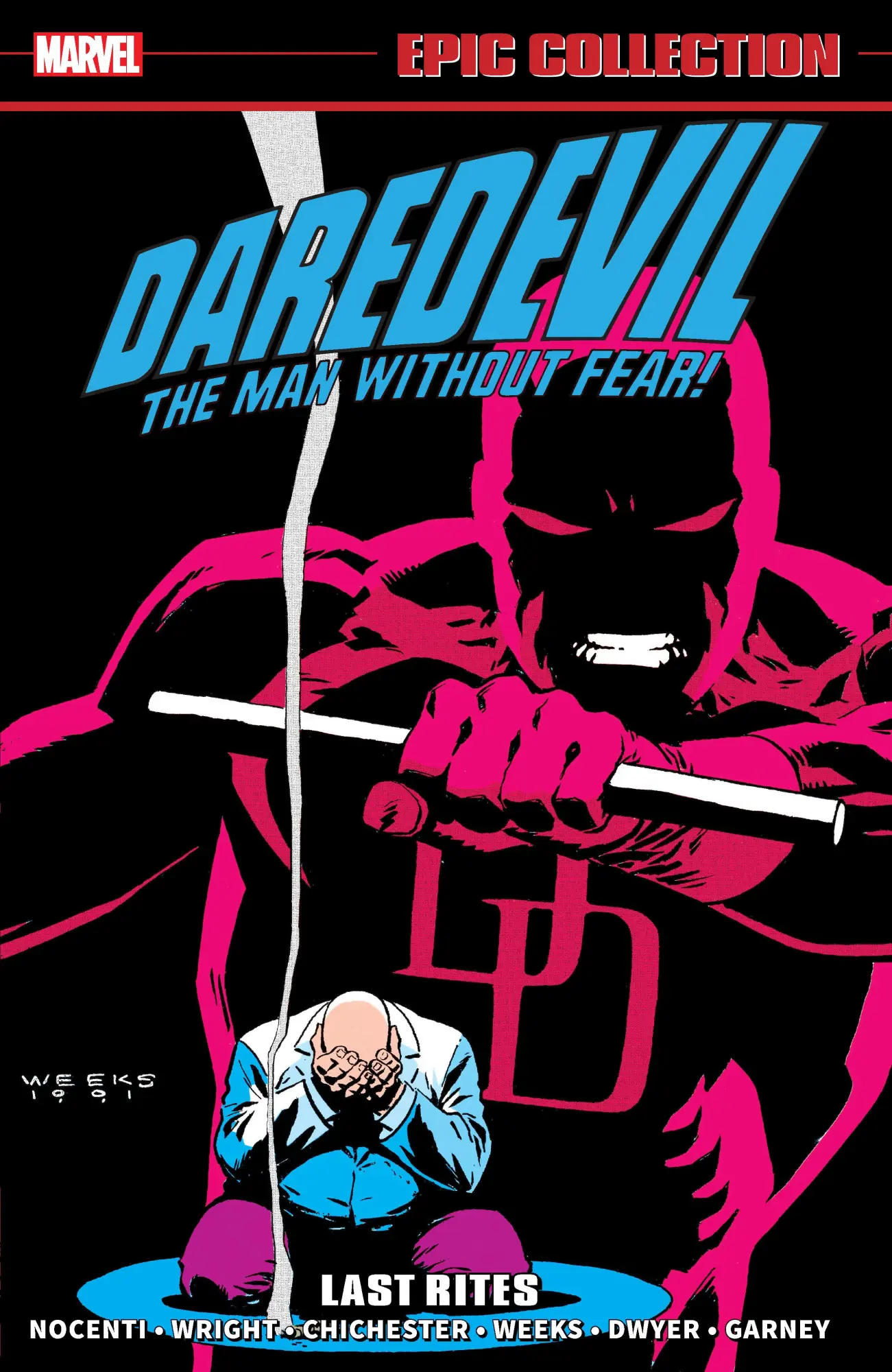 Cover: 9781302950590 | Daredevil Epic Collection: Last Rites [New Printing] | Nocenti (u. a.)