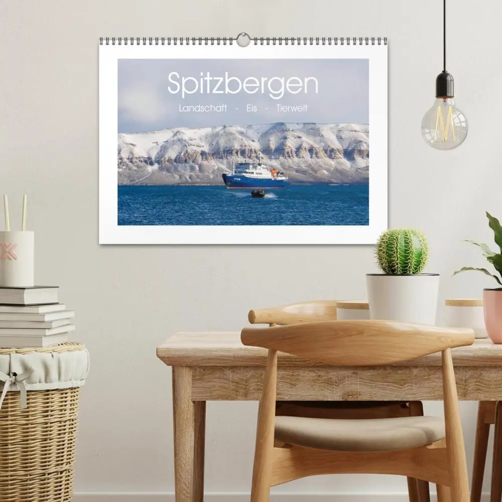 Bild: 9783435340590 | Spitzbergen - Landschaft - Eis - Tierwelt (Wandkalender 2025 DIN A3...