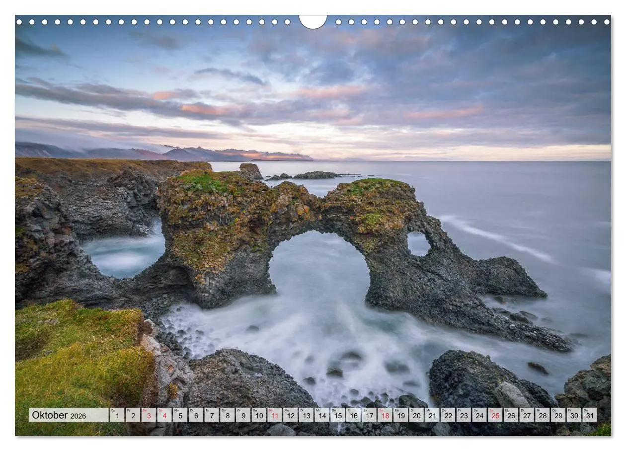 Bild: 9783457810590 | Island - Augenblicke 2026 (Wandkalender 2026 DIN A3 quer), CALVENDO...