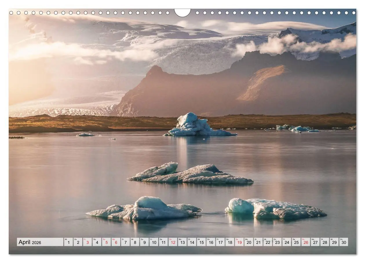 Bild: 9783457810590 | Island - Augenblicke 2026 (Wandkalender 2026 DIN A3 quer), CALVENDO...