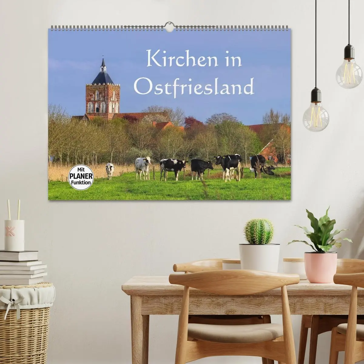 Bild: 9783457980590 | Kirchen in Ostfriesland (Wandkalender 2026 DIN A2 quer), CALVENDO...