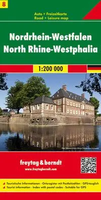 Cover: 9783707900590 | Deutschland 08 Nordrhein-Westfalen 1 : 200 000 | (Land-)Karte | 2016