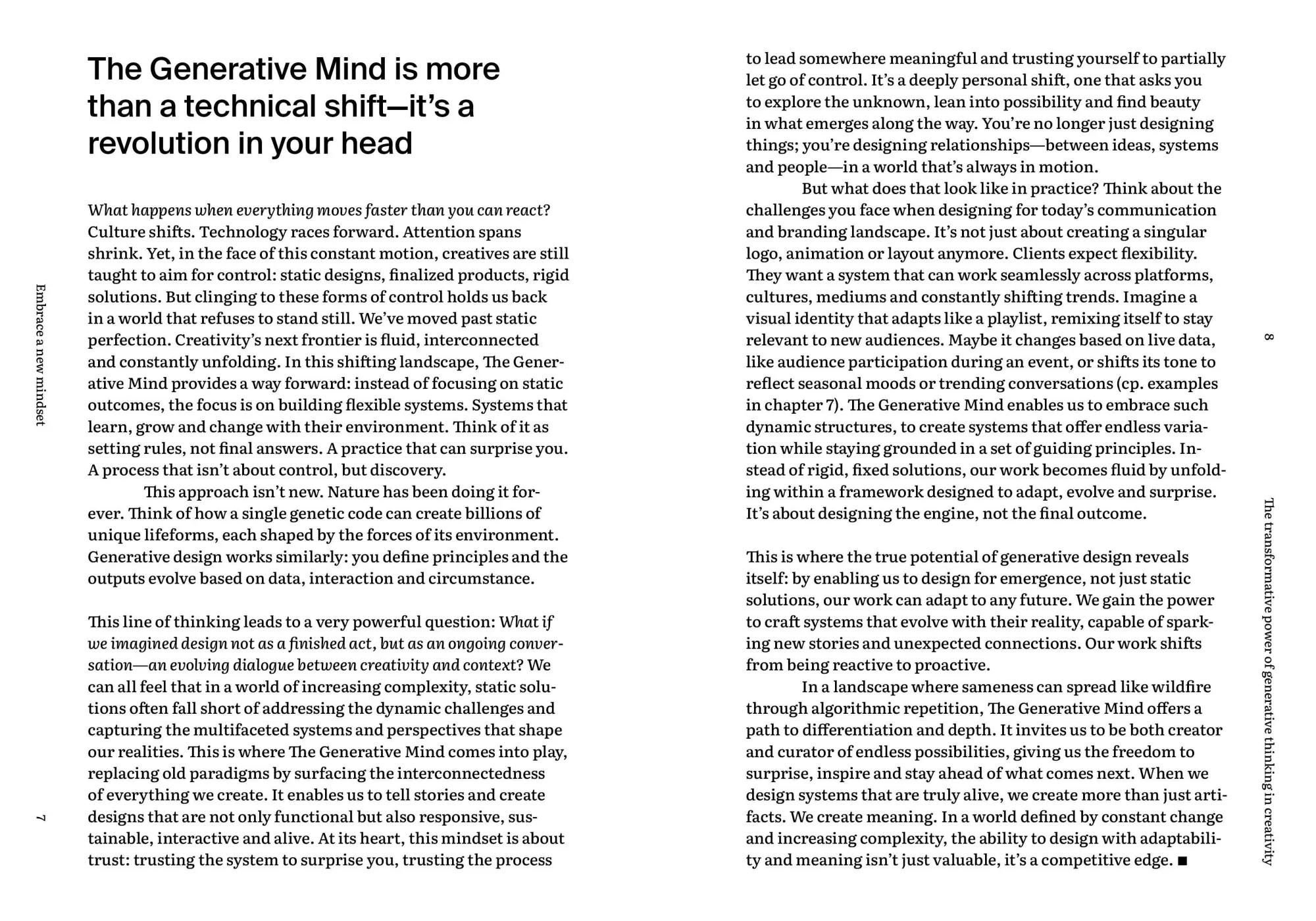 Bild: 9783721210590 | The Generative Mind | A New Approach to Creative Thinking | Hübner