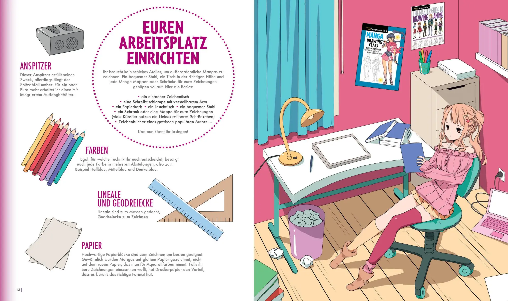 Bild: 9783745900590 | Dein ultimativer Manga-Anime-Zeichenkurs - Fashion - Starke...