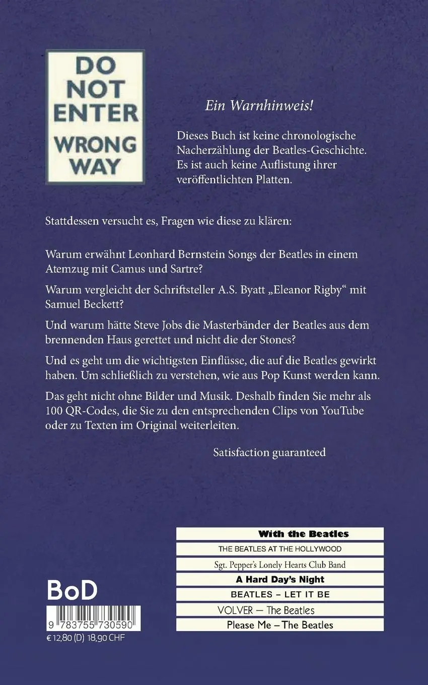 Rückseite: 9783755730590 | Let it out and Let it in | Die Kunst der Beatles | Ludger Storp | Buch