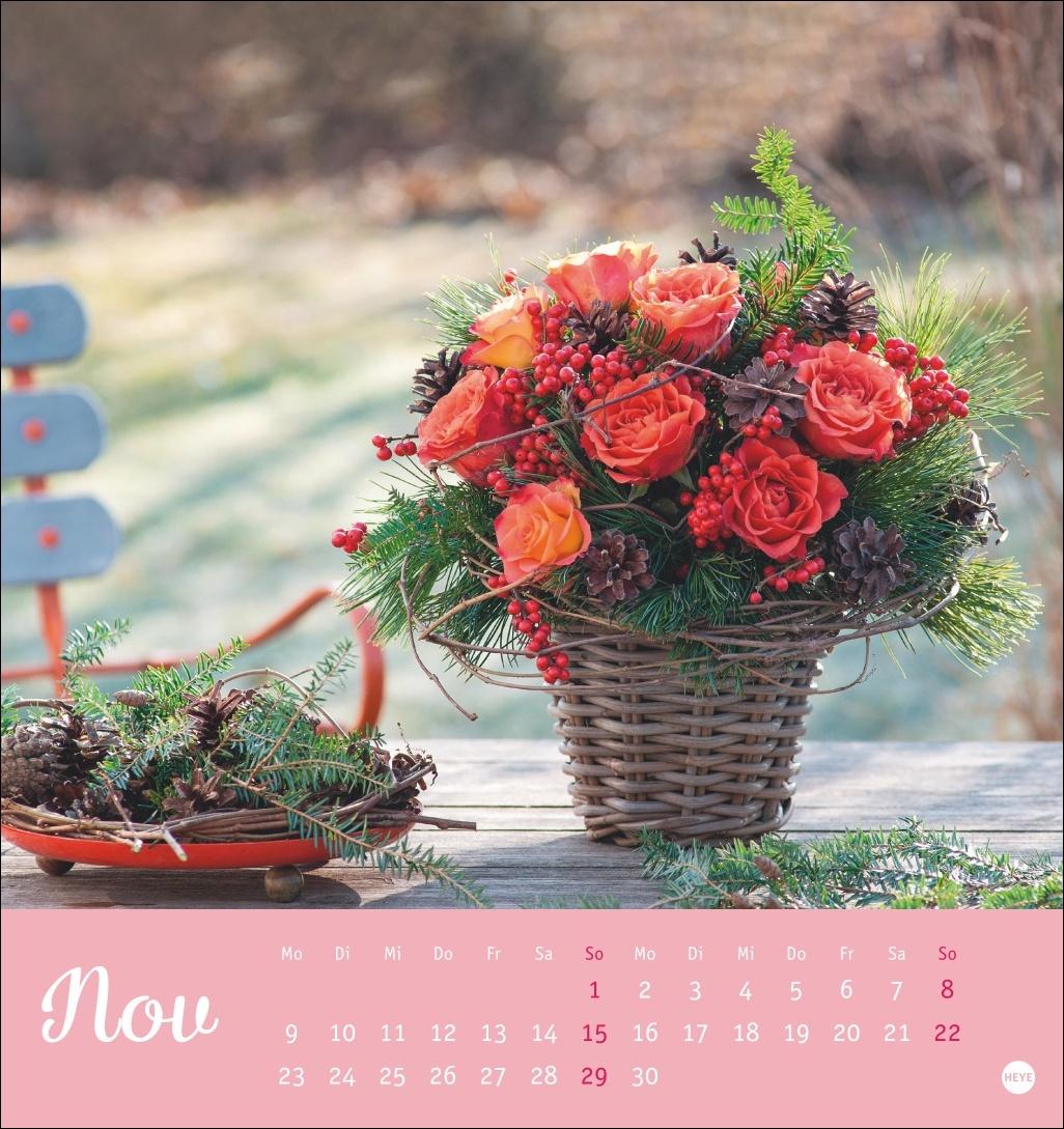 Bild: 9783756410590 | Herzliche Blumengrüße Postkartenkalender 2026 | Heye | Kalender | 2026