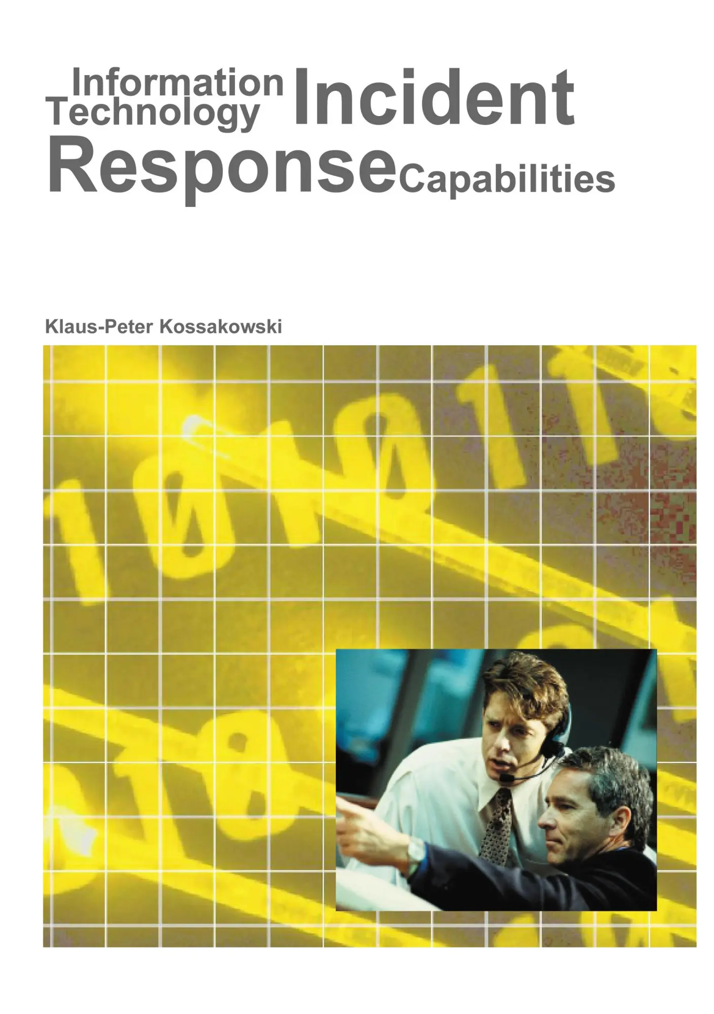 Cover: 9783831100590 | Information Technology Incident Response Capabilities | Kossakowski