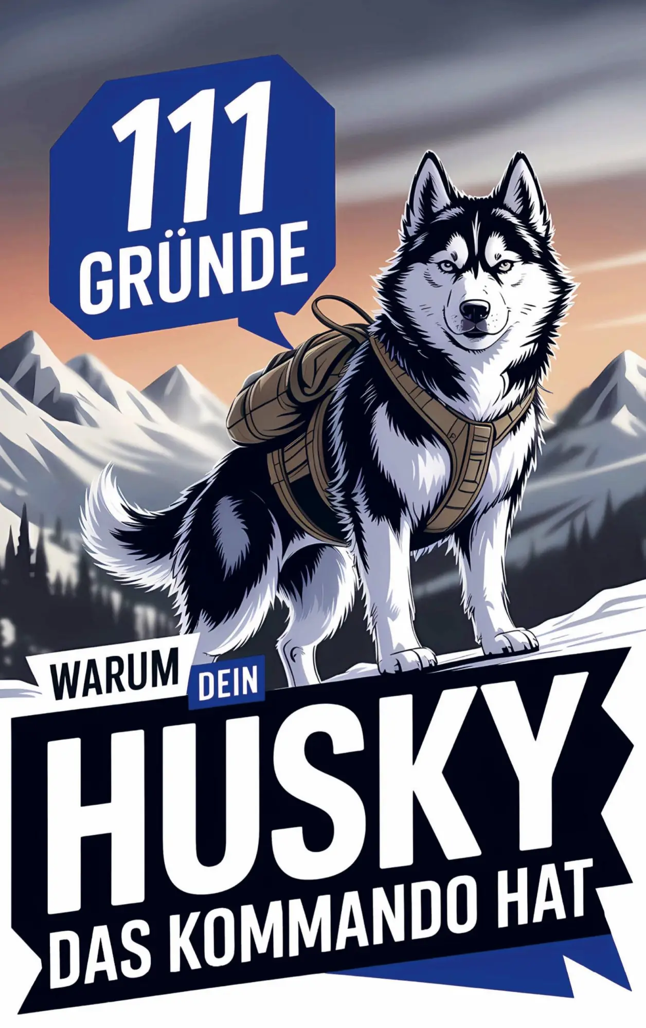 Cover: 9789403820590 | 111 Gründe, warum dein Husky das Kommando hat | Sven Bellenkamp | Buch